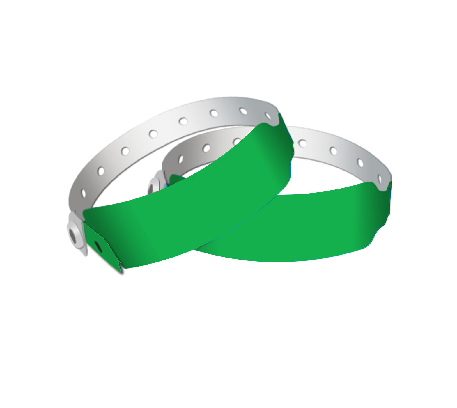 EcoDura Wide Face Solids; Custom Tyvek Wristband Manufacturer | Eco ...